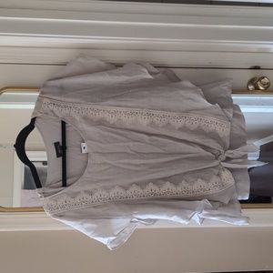 Alyx large new with tags flutter sleeve women's shirt